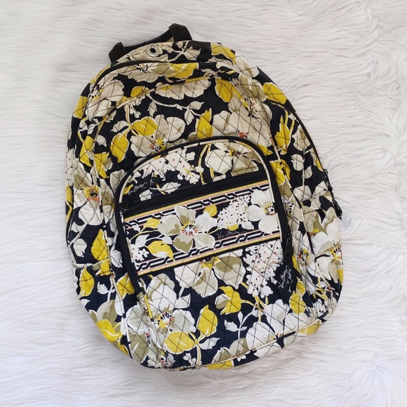Vera Bradley Handbags - Vera Bradley Dogwood Floral Quilted Backpack Bag